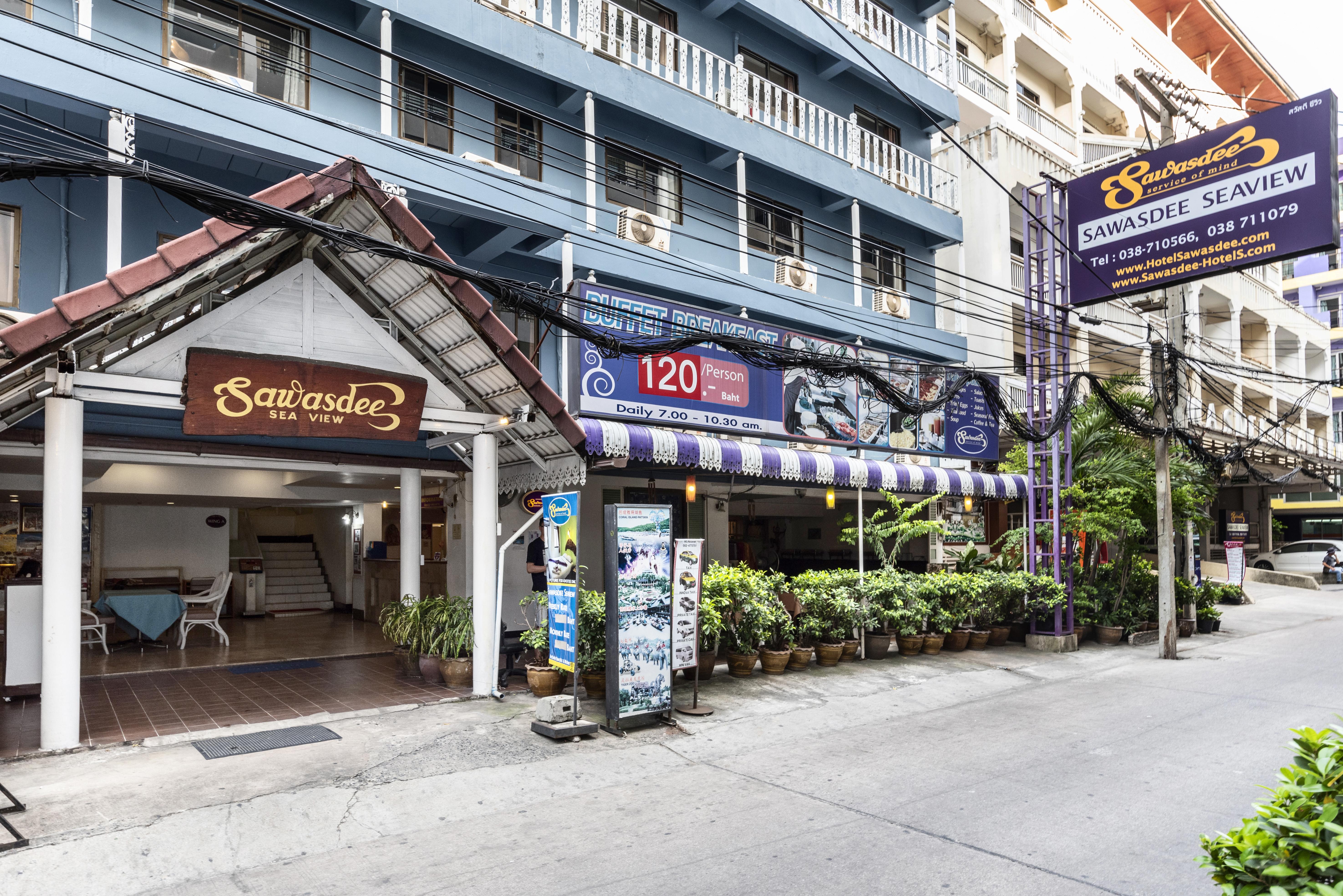 Hotel Sawasdee Sea View Pattaya Esterno foto