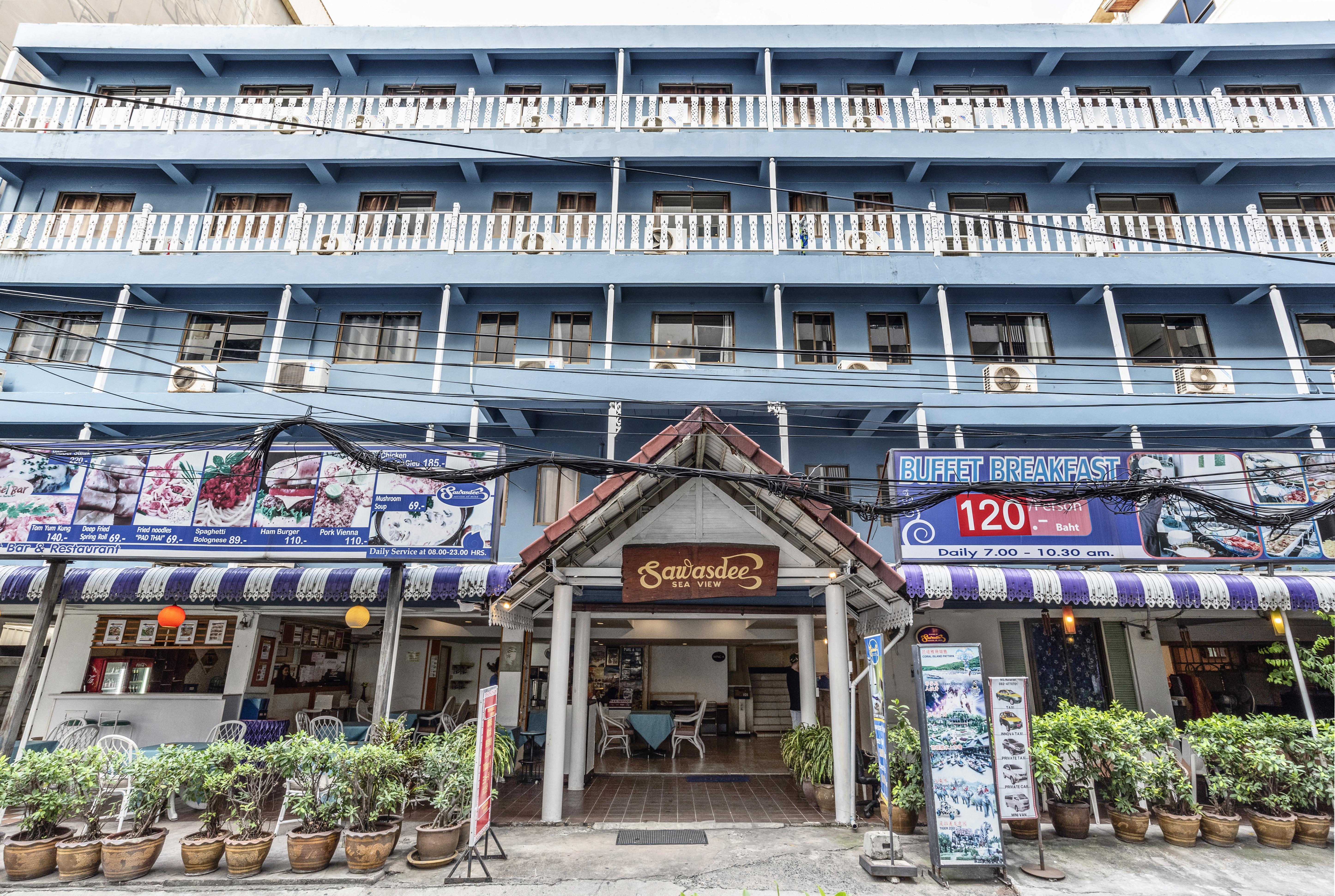 Hotel Sawasdee Sea View Pattaya Esterno foto